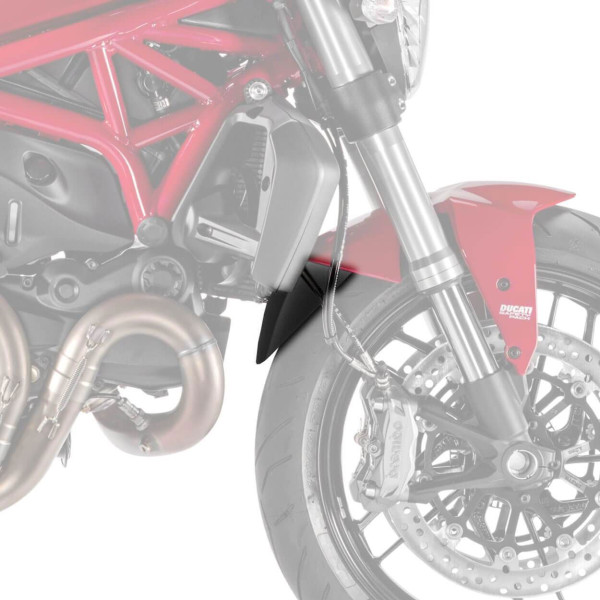 Pyramid Plastics Pyramid extenda fenda | matte black | ducati monster 797 2017>2021